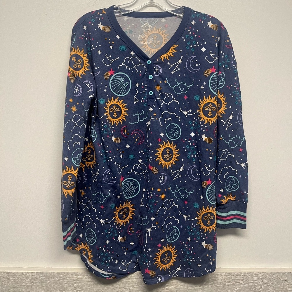 Girls Plus Size Celestial Nightgown